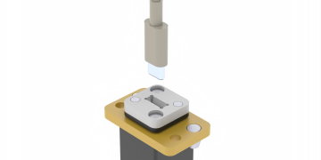 USB-C-Kontaktierung für Prüfadapter
